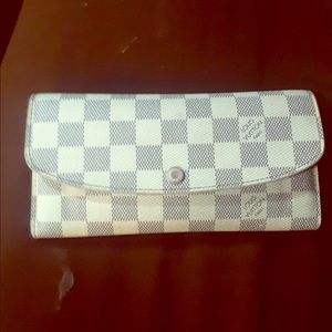 SOLD****Louis Vuitton Damier Azur wallet